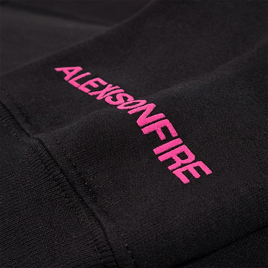 Pink Suede "Sweater" Crewneck Sweatshirt