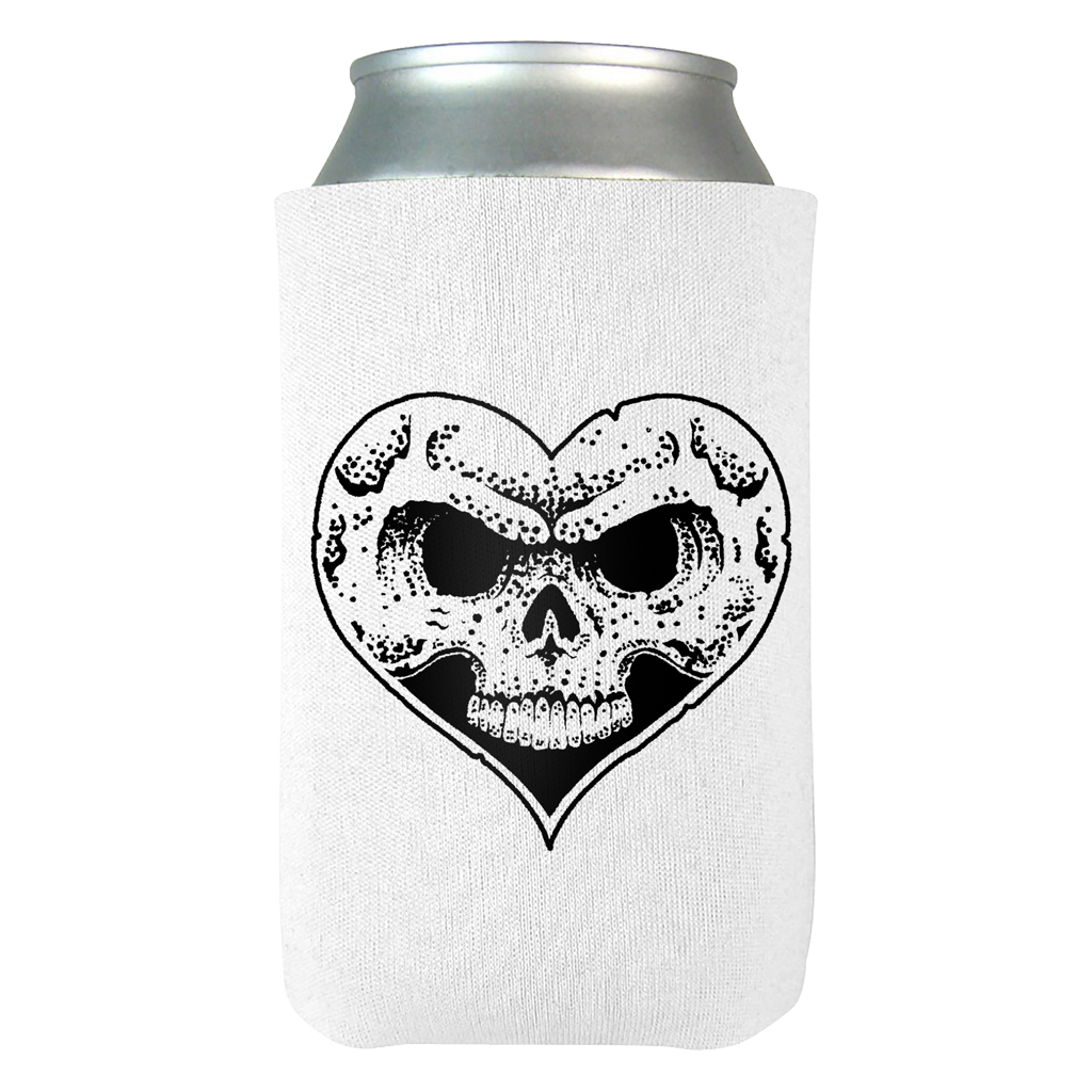 Heartskull 12 oz. Koozie
