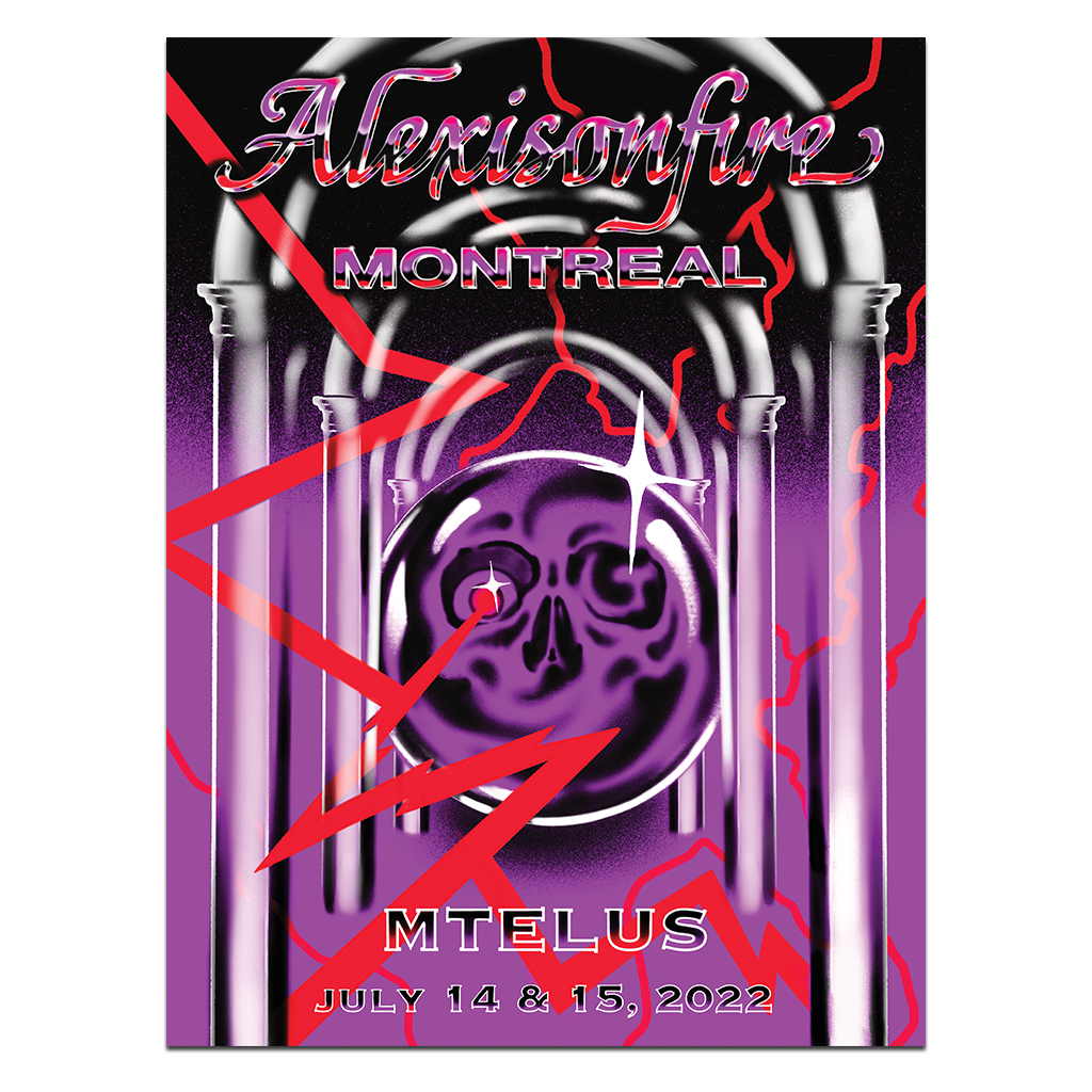 Montreal, QC MTelus Poster - July 14 & 15, 2022